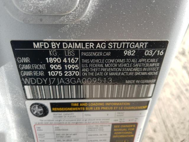 2016 MERCEDES-BENZ AMG GT S WDDYJ7JA3GA009513