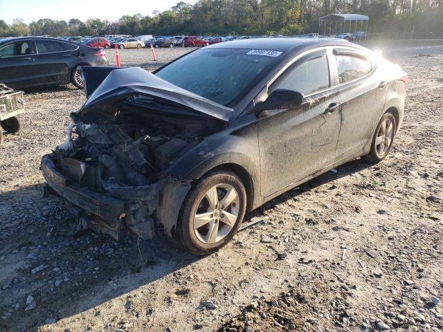 KMHDH4AE4CU291610 Hyundai Elantra Gl 2012. Фото: 1