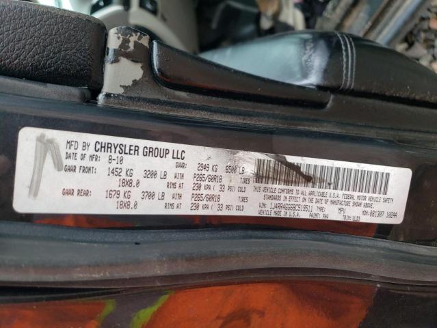 1J4RR4GG6BC519511 Jeep Grand Cher 2011. Фото: 9