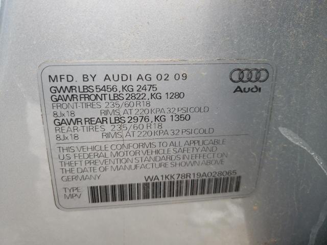 WA1KK78R19A028065 Audi Q5 3.2 2009. Фото: 9