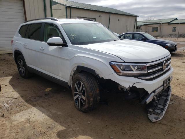 Salvage cars for sale from Copart Ham Lake, MN: 2021 Volkswagen Atlas SE