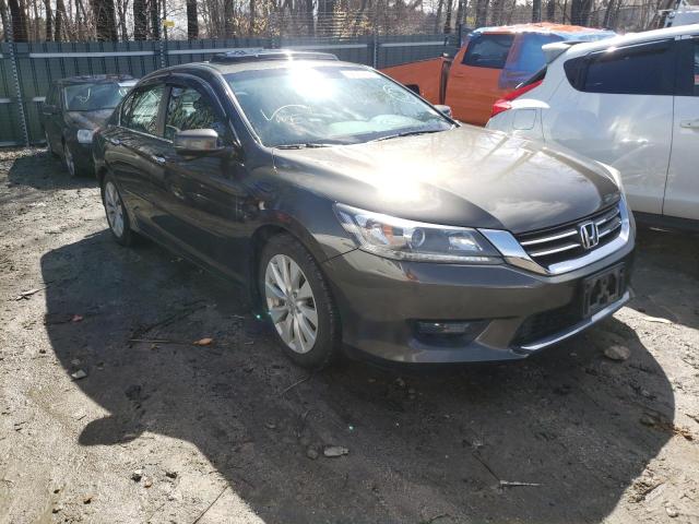 Salvage cars for sale from Copart Candia, NH: 2015 Honda Accord EXL