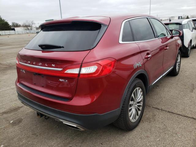 2016 LINCOLN MKX SELECT 2LMTJ8KR7GBL35916