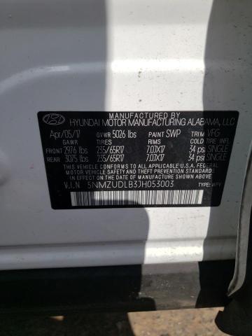 2018 HYUNDAI SANTA FE S 5NMZUDLB3JH053003
