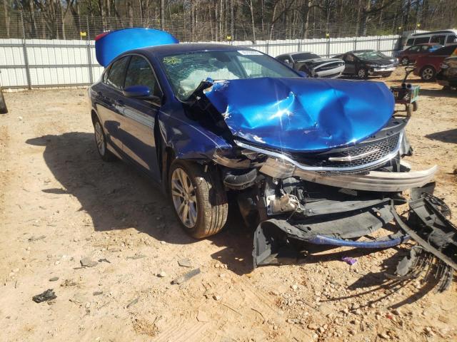 Salvage cars for sale from Copart Austell, GA: 2015 Chrysler 200 Limited