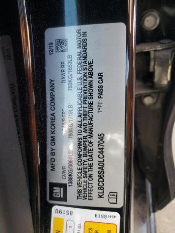 KL8CD6SA0LC447045 Chevrolet Spark 1Lt 2020. Фото: 9