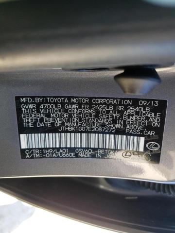 JTHBK1GG7E2087272 Lexus Es 350 2014. Фото: 9