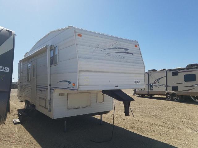 Prowler Travel Trailer salvage cars for sale: 2000 Prowler Travel Trailer