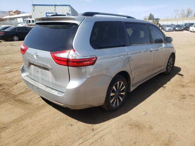 5TDDZ3DC1JS198034 Toyota Sienna Xle 2018. Фото: 3
