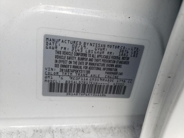 VIN 5YJ3E1EA7MF093273 2021 Tesla Model 3, Standard ... no.10