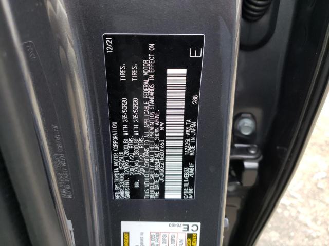 2022 LEXUS NX JTJKGCEZ1N5001663