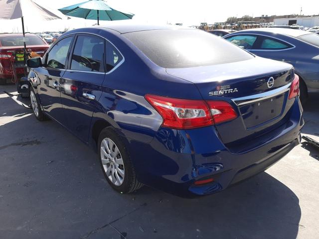 2016 NISSAN SENTRA S 3N1AB7AP3GY222537