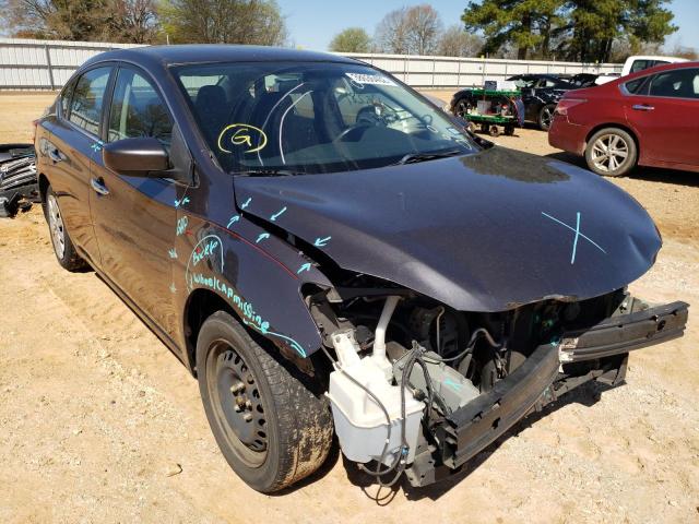 Salvage cars for sale from Copart Longview, TX: 2015 Nissan Sentra S