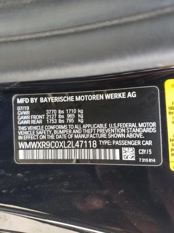 2020 MINI COOPER JOH WMWXR9C0XL2L47118