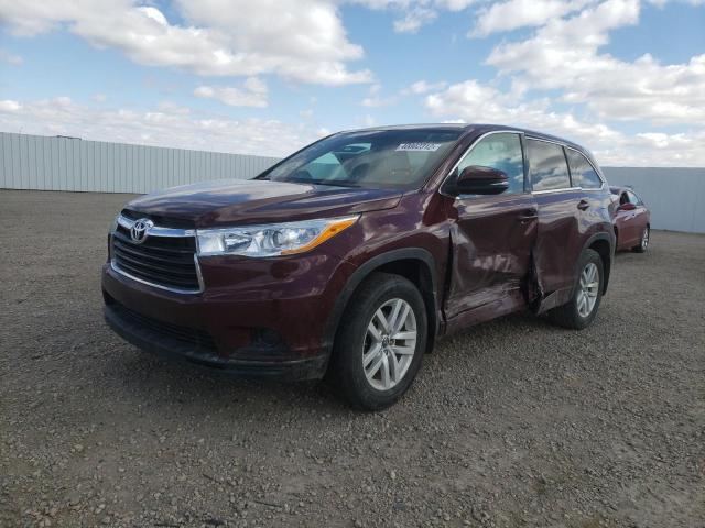 2016 TOYOTA HIGHLANDER 5TDBKRFH0GS292390