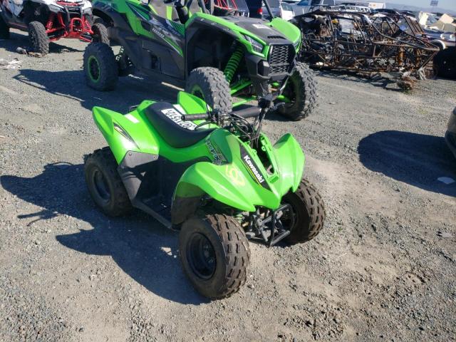 Salvage cars for sale from Copart San Diego, CA: 2017 Kawasaki KSF90 A