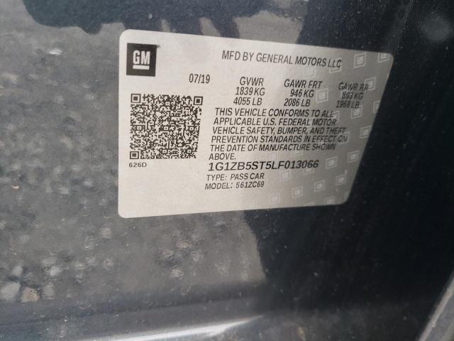 1G1ZB5ST5LF013066 Chevrolet Malibu Ls 2020. Фото: 9
