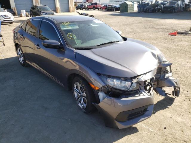 Salvage cars for sale from Copart Hayward, CA: 2016 Honda Civic LX