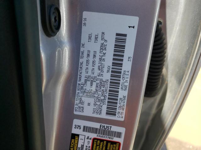 5TFRM5F12HX111936 Toyota Tundra Dou 2017. Фото: 9