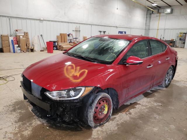 2017 HYUNDAI ELANTRA SE KMHD84LF9HU301691