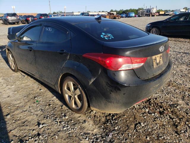 KMHDH4AE4CU291610 Hyundai Elantra Gl 2012. Фото: 2