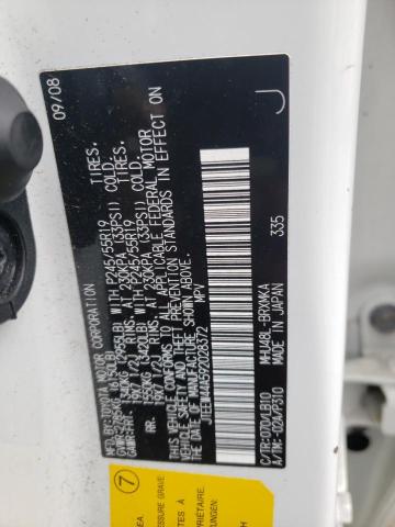 JTEEW44A592028372 Toyota Highlander 2009. Фото: 9