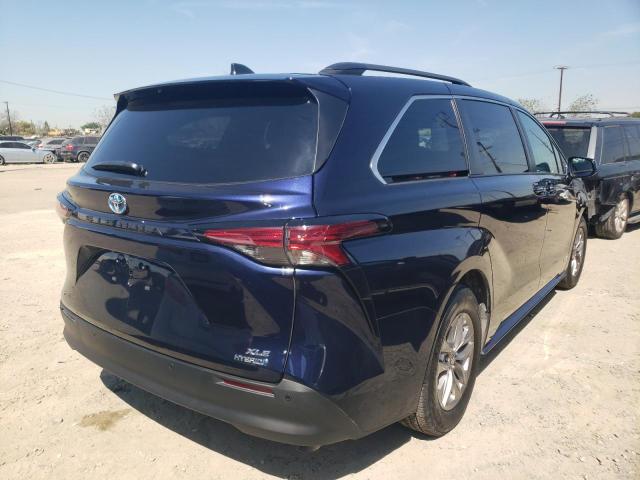 5TDYSKFC5MS016188 Toyota Sienna Xle 2021. Фото: 3
