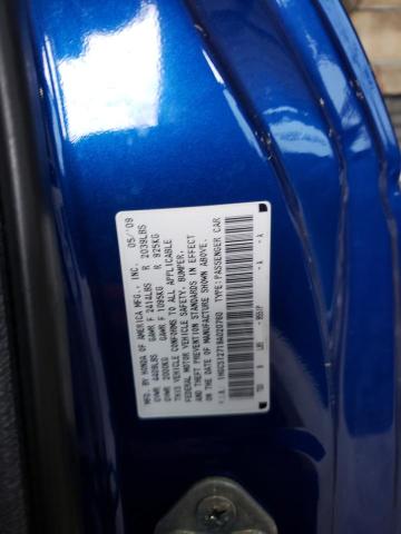 1HGCS12719A020760 Honda Accord Ex 2009. Фото: 9