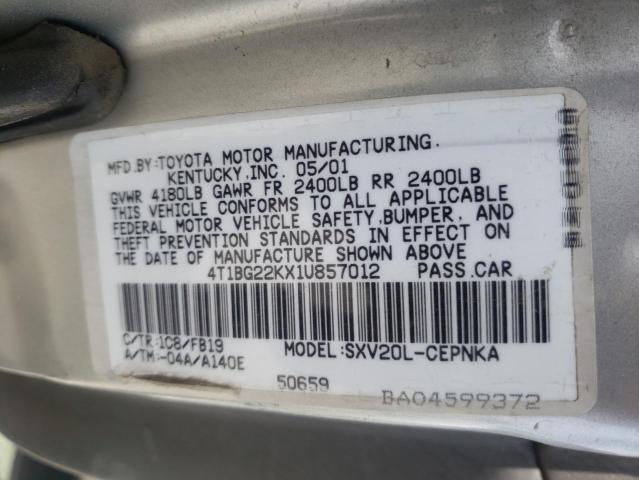 Фото: 4T1BG22KX1U857012 - 10