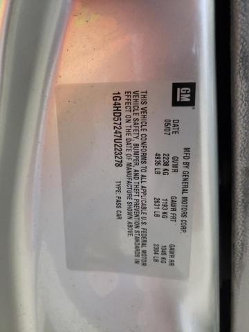 1G4HD57247U223278 Buick Lucerne Cx 2007. Фото: 9