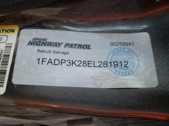 1FADP3K28EL281912 Ford Focus Se 2014. Фото: 9
