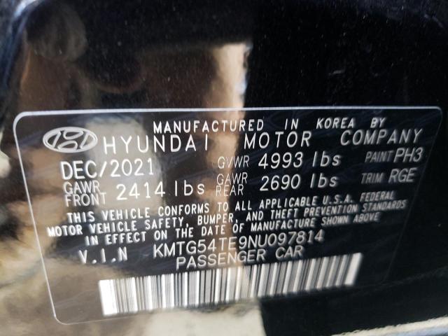 2022 GENESIS G70 BASE KMTG54TE9NU097814