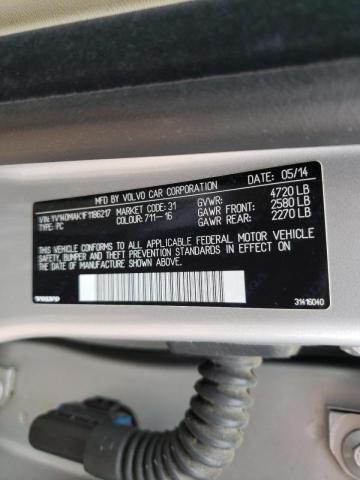 2015 VOLVO S80 PREMIE YV140MAK1F1186217