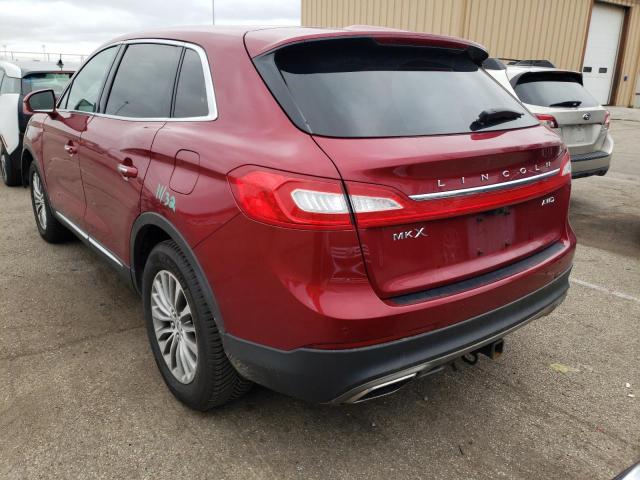2016 LINCOLN MKX SELECT 2LMTJ8KR7GBL35916