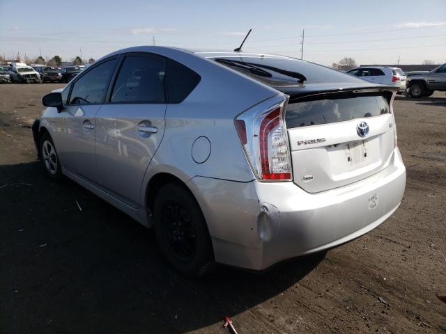 JTDKN3DU7E0380809 Toyota Prius 2014. Фото: 2