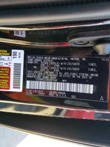 2022 TOYOTA SIENNA XSE 5TDXRKEC5NS087546