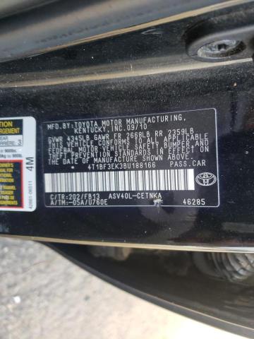 4T1BF3EK3BU188166 Toyota Camry Base 2011. Фото: 9