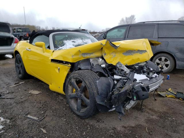 Pontiac Solstice salvage cars for sale: 2007 Pontiac Solstice G