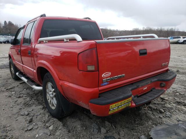 GMC SONOMA 2004 RED Photo 3