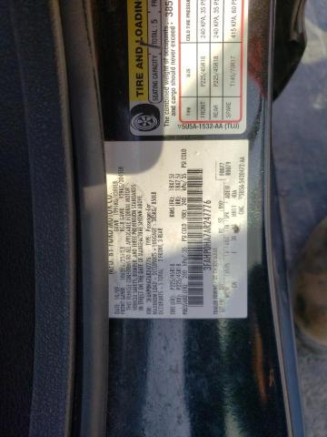 3FAHP0HA7AR247776 Ford Fusion Se 2010. Фото: 9
