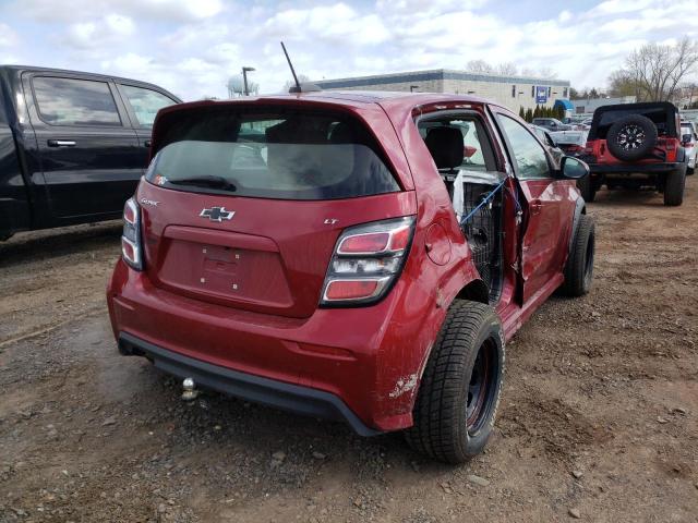 1G1JD6SGXJ4106755 Chevrolet Sonic Lt 2018. Фото: 3