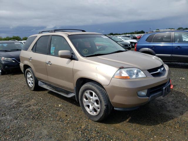 Salvage cars for sale from Copart Antelope, CA: 2002 Acura MDX Touring