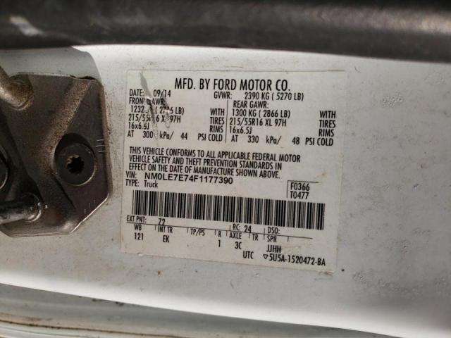 NM0LE7E74F1177390 Ford Transit Co 2015. Фото: 9