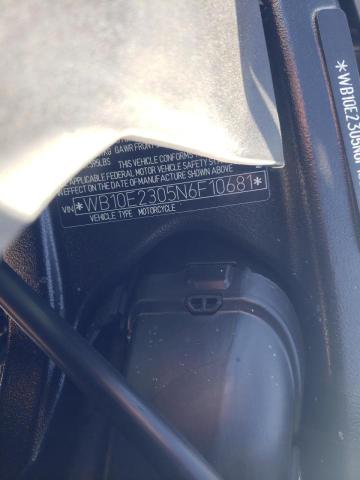2022 BMW S1000 WB10E2305N6F10681