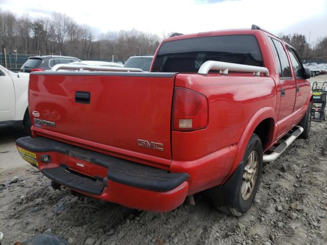 GMC SONOMA 2004 RED Photo 4