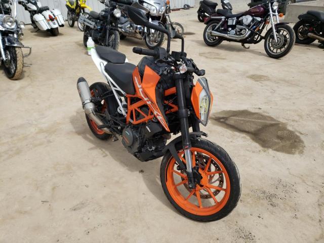 Salvage cars for sale from Copart Reno, NV: 2020 KTM 390 Duke