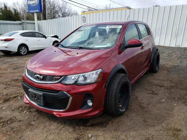 1G1JD6SGXJ4106755 Chevrolet Sonic Lt 2018. Фото: 1