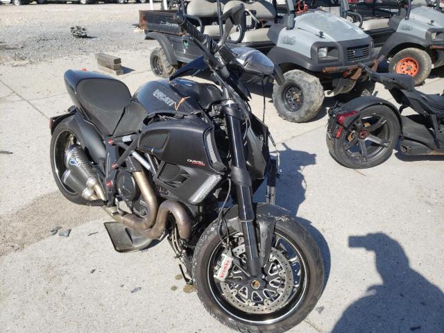 Salvage cars for sale from Copart New Orleans, LA: 2012 Ducati Diavel