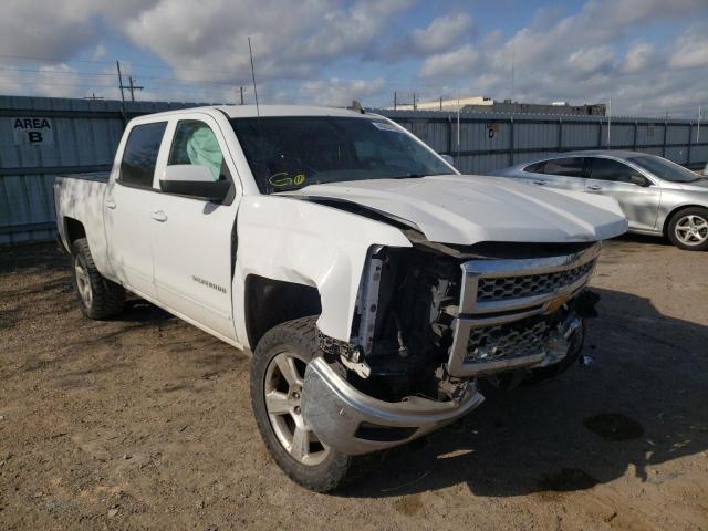 Salvage cars for sale from Copart Mercedes, TX: 2015 Chevrolet Silvrdo LT