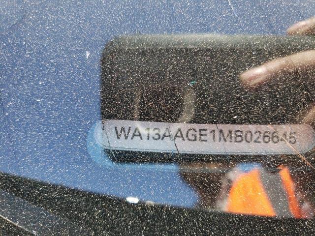 2021 AUDI E-TRON SPO WA13AAGE1MB026645
